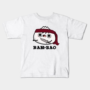 Ram-bao Cute Soldier Warrior Dimsun Pun Kids T-Shirt